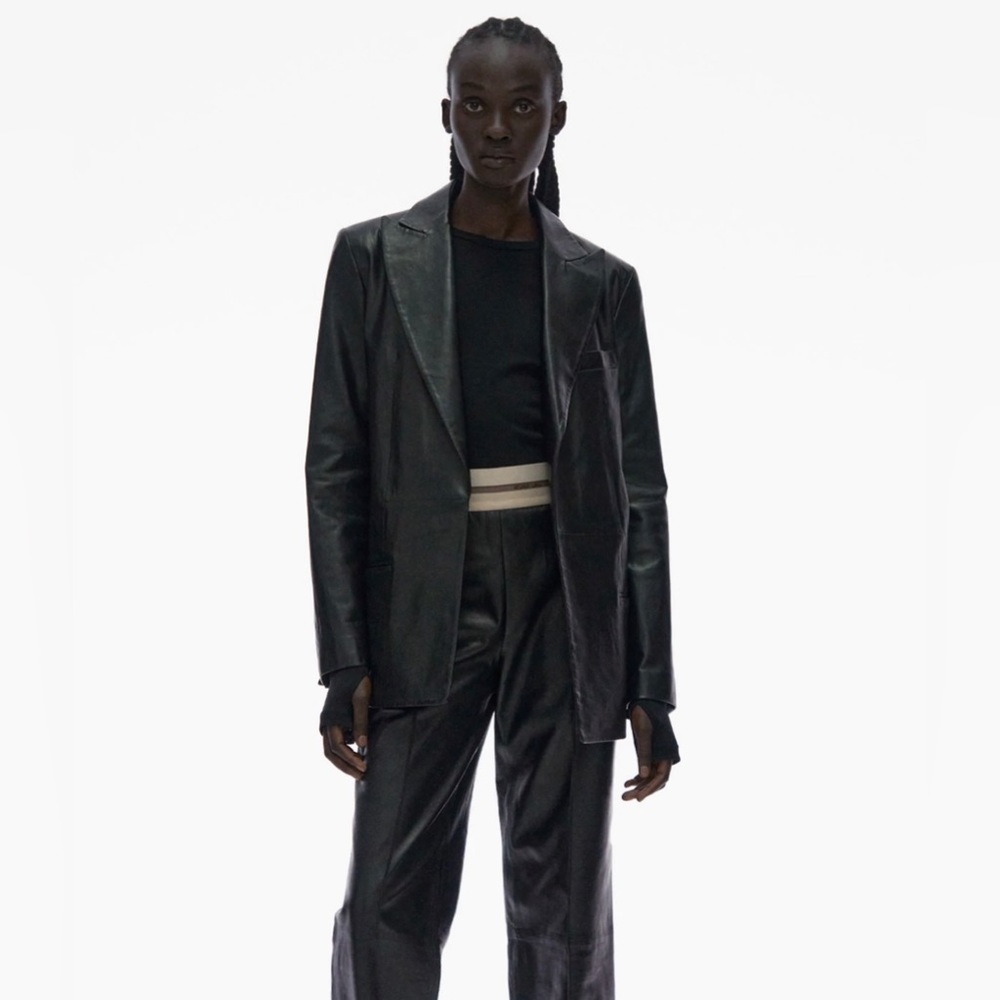 HELMUT LANG | Leather Blazer ▪️